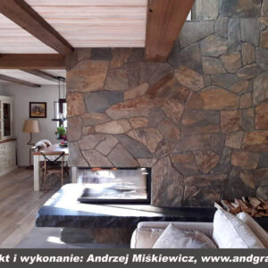 Kamień elewacyjny (ok. 66 zł brutto/m2)