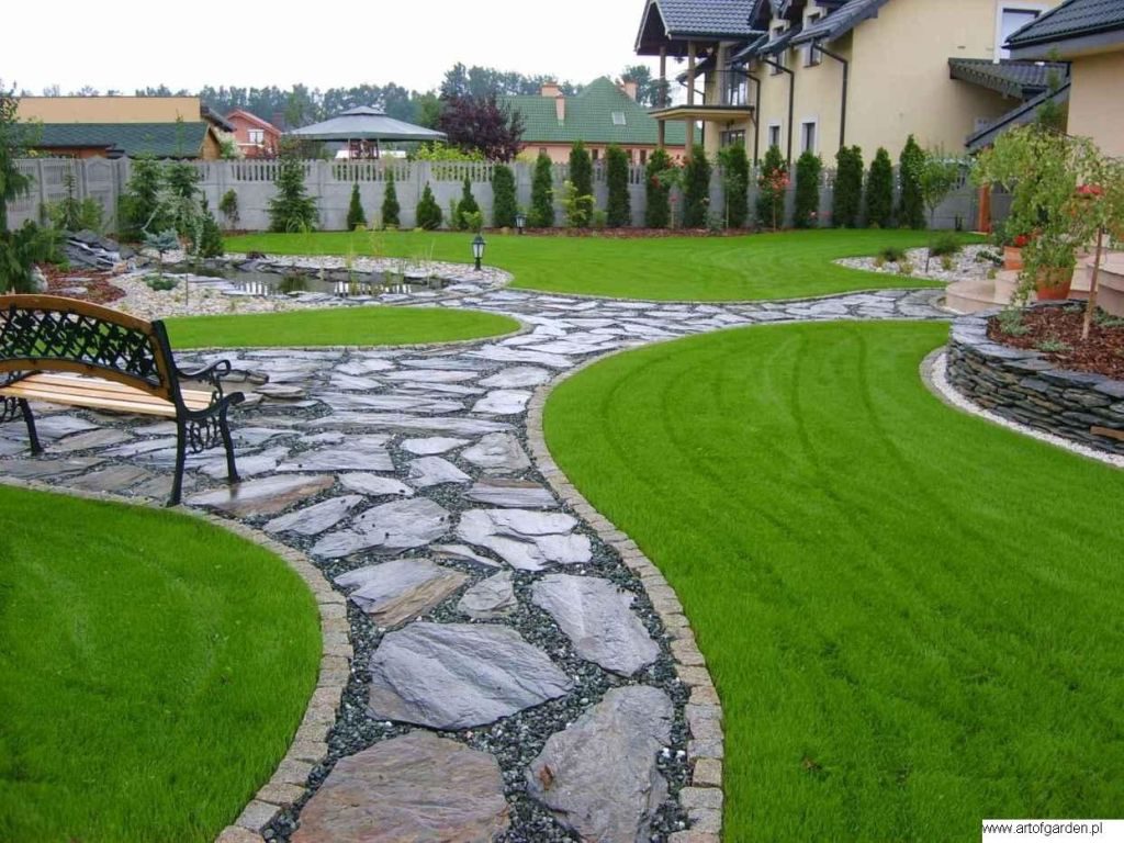 Kamień ścieżkowy (ok. 105 zł brutto/m2)